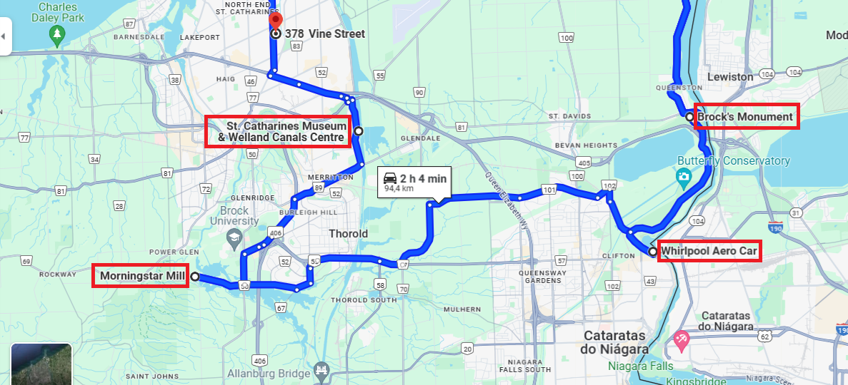 Itinerários dos passeios e perguntas frequentes (FAQ)